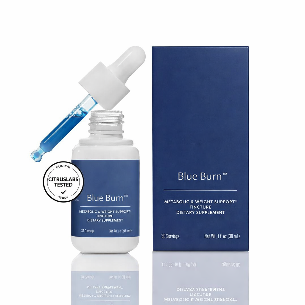 Blue Burn Metabolic Support Liquid Herbal Drops