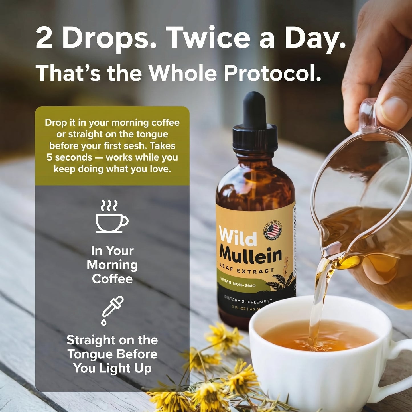 Maximum Potency Mullein Drops