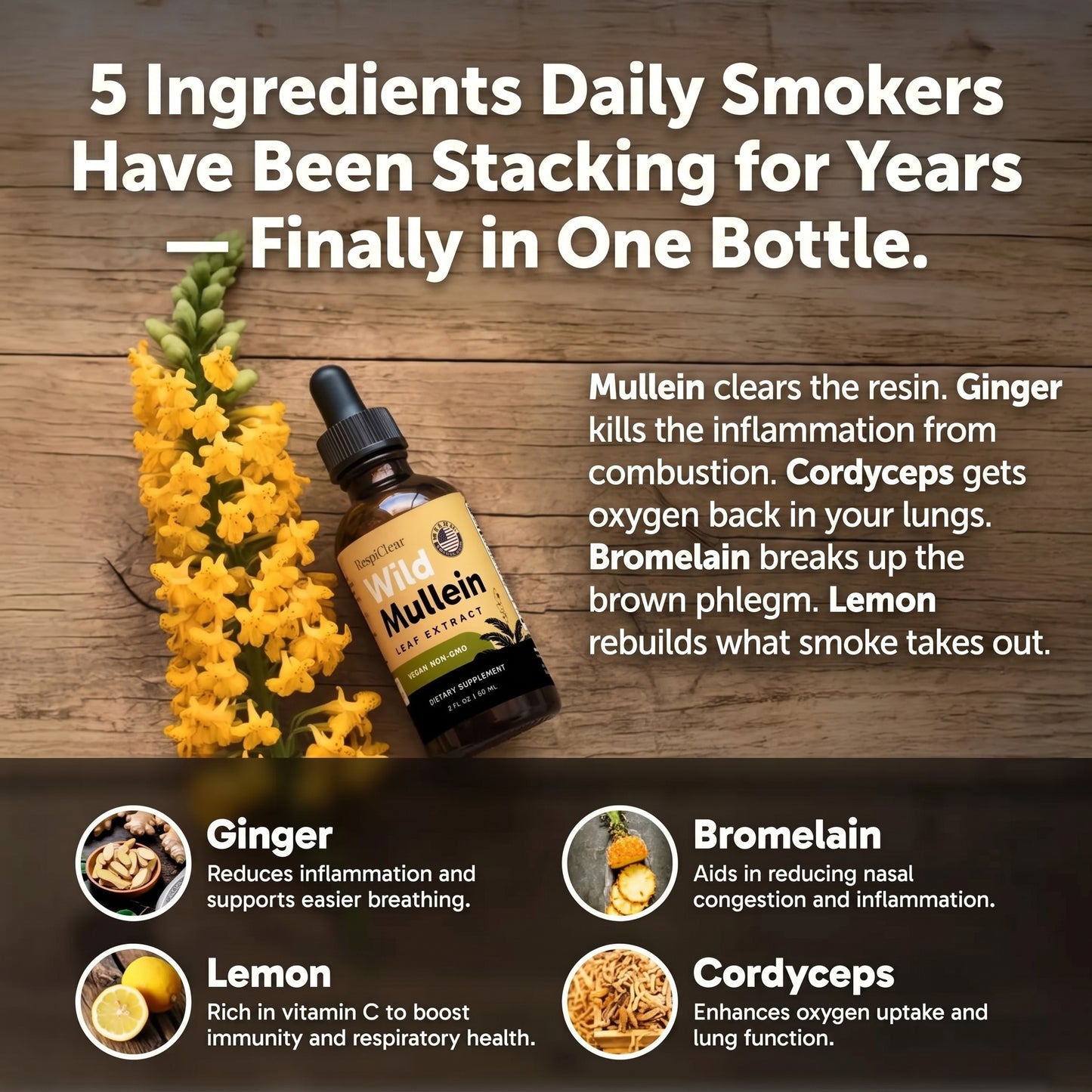 Maximum Potency Mullein Drops
