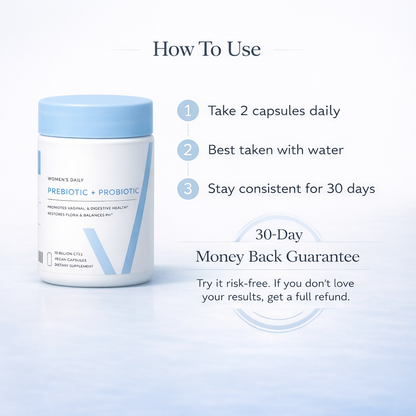 Vaginal Balance Prebiotic + Probiotic