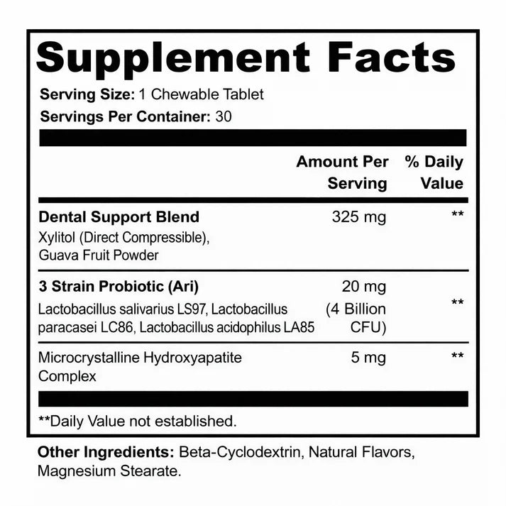Dental + Oral Health Chewables