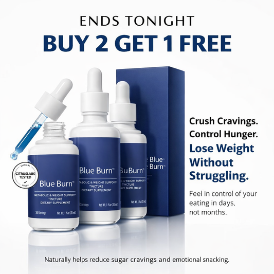 Blue Burn Metabolic Support Liquid Herbal Drops