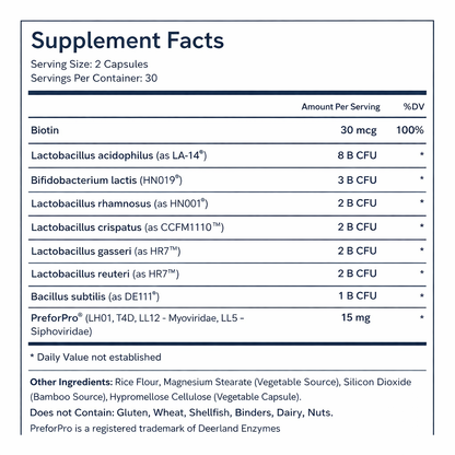 Vaginal Balance Prebiotic + Probiotic