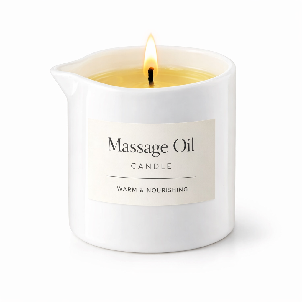 The Spark Massage Oil Candle