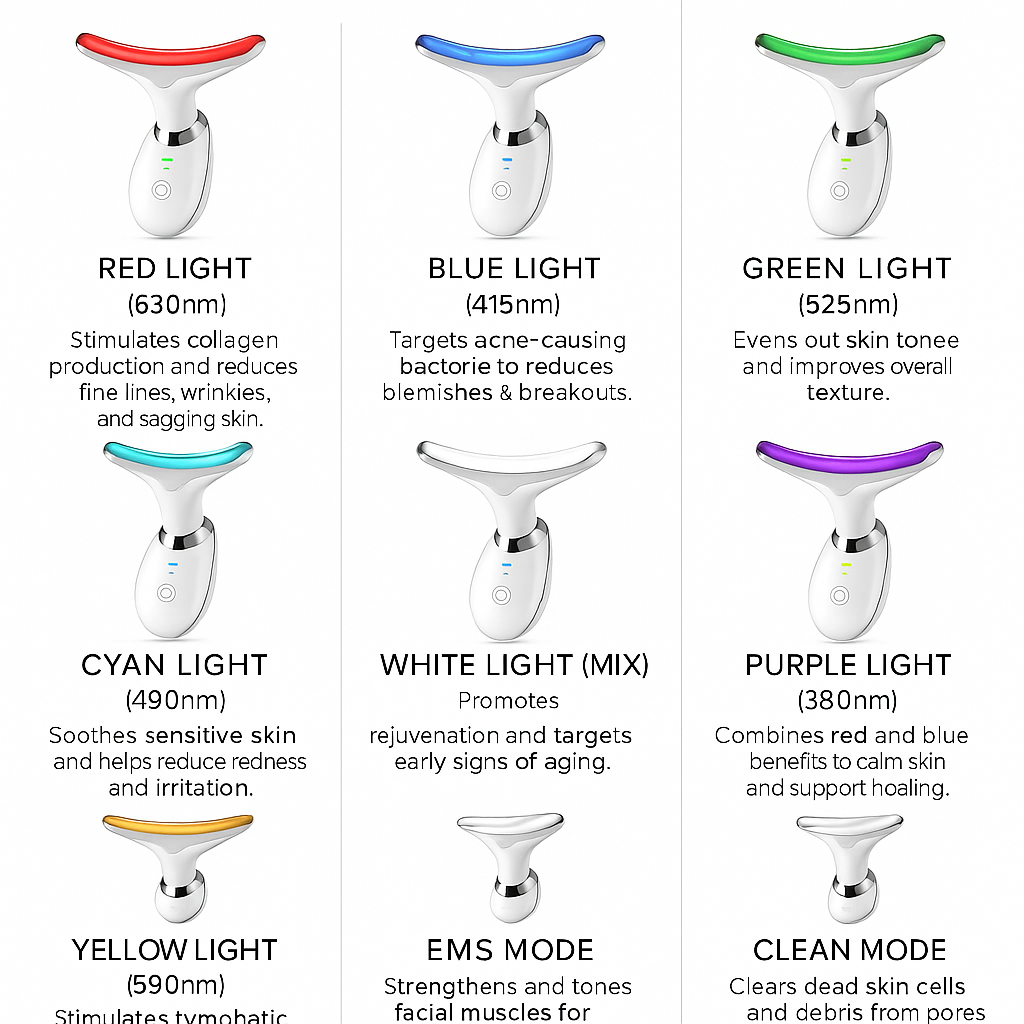 Opaline 7-in-1 LED Facial Definer