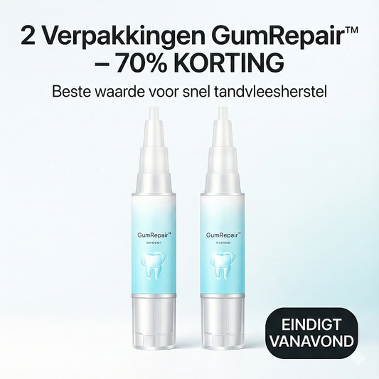 GumRepair™ | Herstel terugtrekkend tandvlees en bescherm je glimlach – helemaal natuurlijk