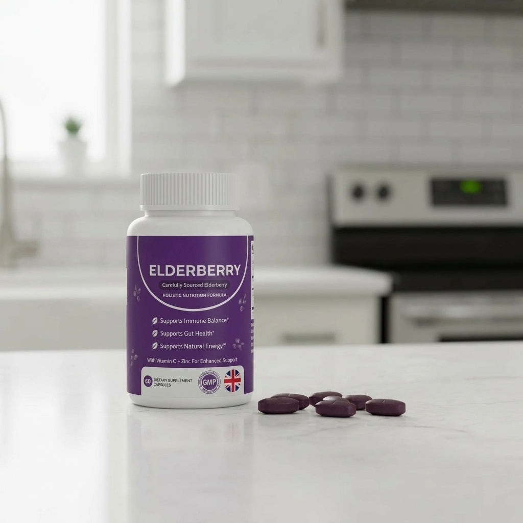 Gut Support Complex with Elderberry, Zinc & Vitamin C