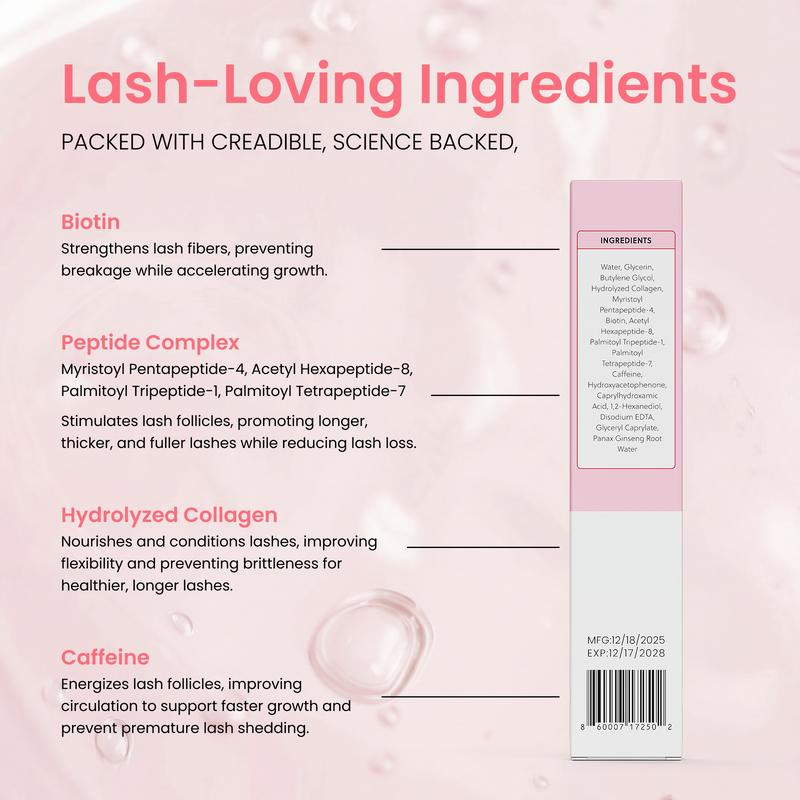 Lash Growth Peptide Serum
