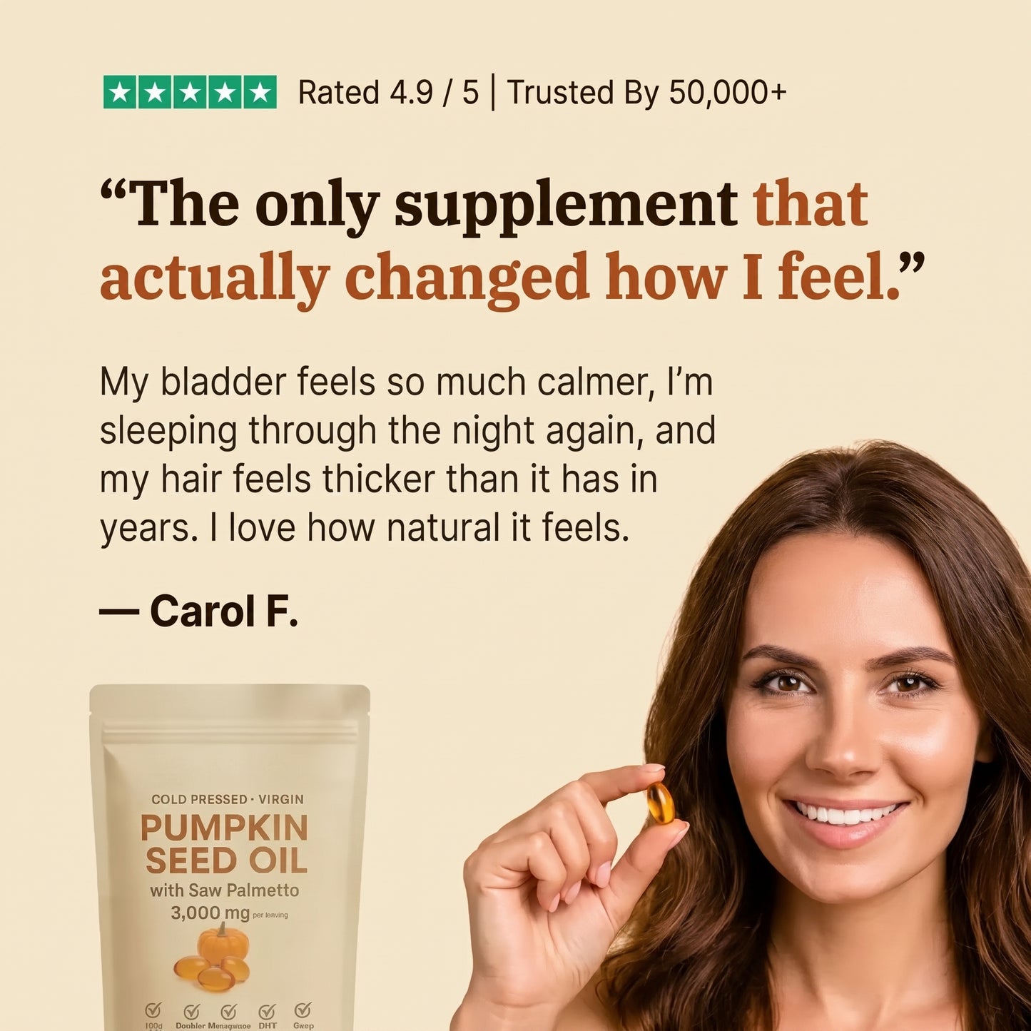 Pumpkin Seed Oil Softgels